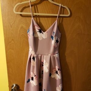 Mauve Skater Dress